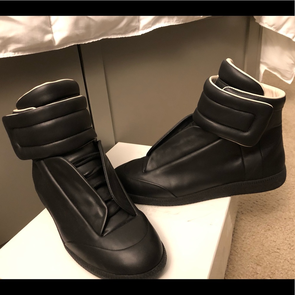 Maison Margiela future hi top sneakers sz 44